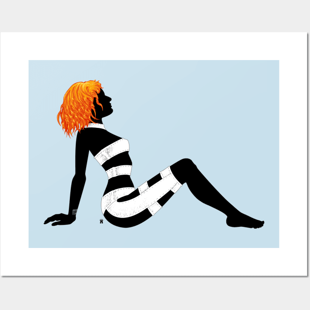 Leeloo Mudflap Wall Art by castlepop